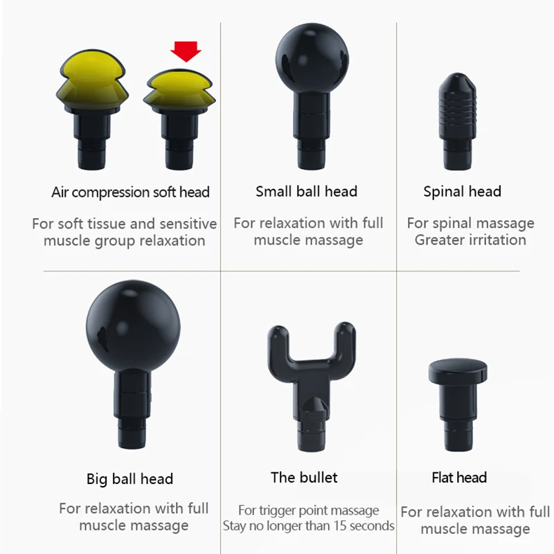 Профессиональный Массажный пистолет перкуссионная терапия массажер