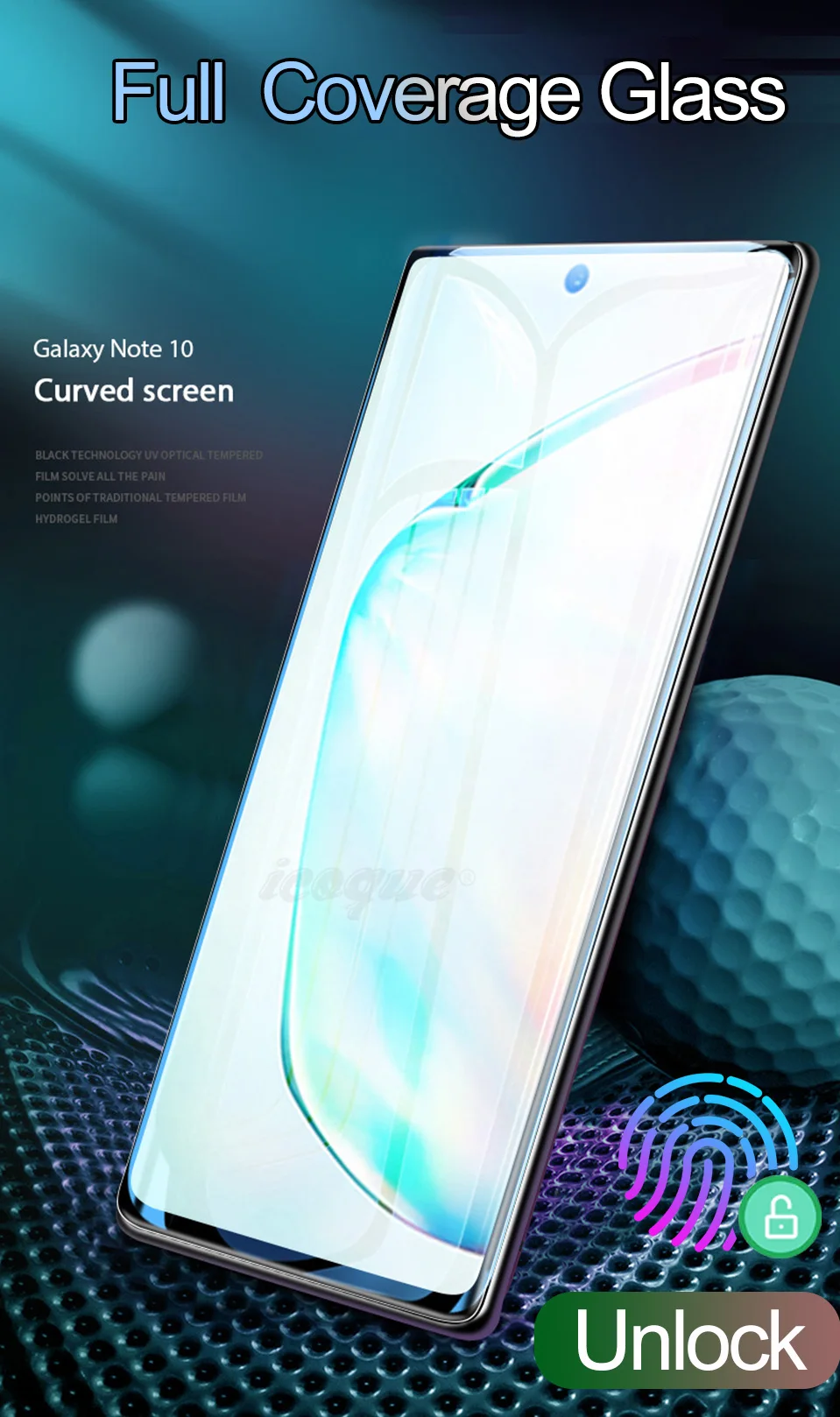 3D закаленное стекло для samsung Galaxy Note 10 Plus Note10 9 8 S10 5G Защитное стекло для экрана samsung Note 10 9 S8 S9 S10 Plus
