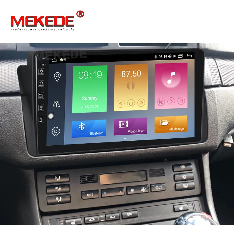 Автомобильный мультимедийный DVD плеер Android 10 0 2DIN для BMW 3 серии E46 M3 с радио GPS