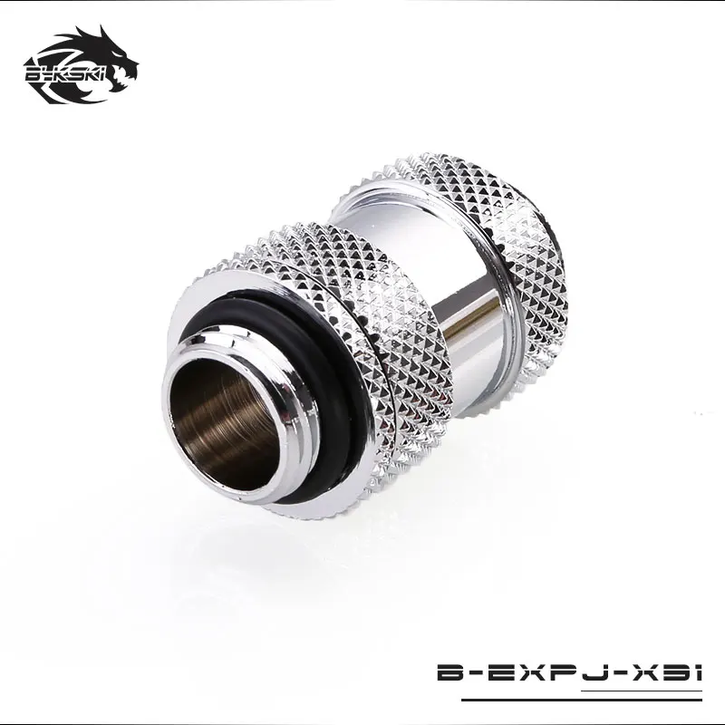 Поворотные разъемы/удлинитель BYKSKI G1/4 &quotПапа-папа (22-31 мм) для графического
