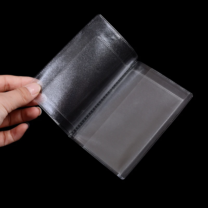 

PVC transparent documents cover russian driver's license case protect ID card
