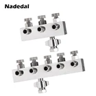 Краскораспылитель Nasedal, сплиттер для шланга аэрографа с входом 14 дюйма BSP Мама + 18 дюйма BSP папа