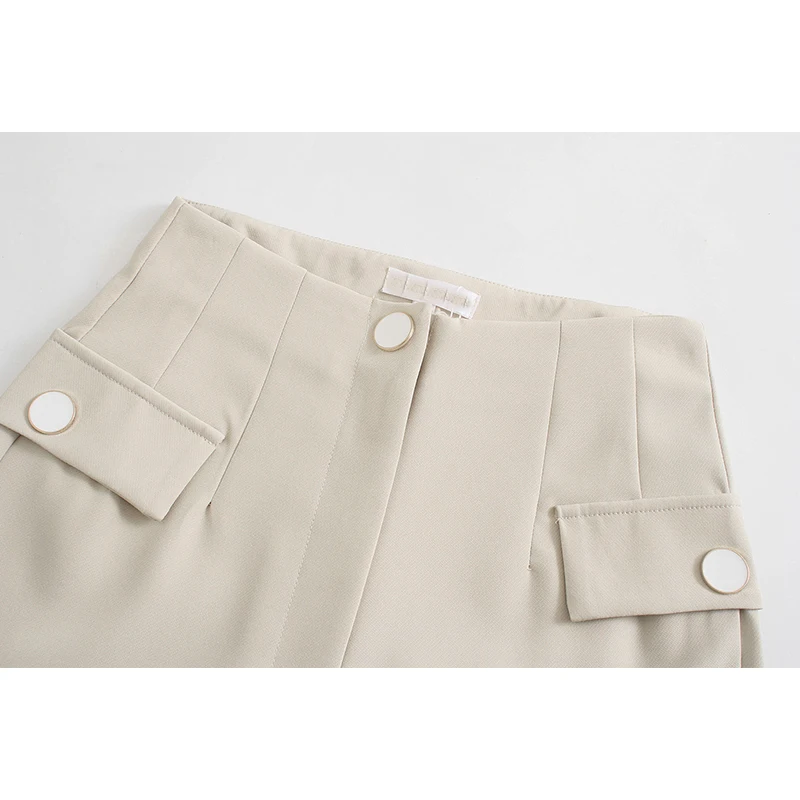 

Pants Za High Waist Pants Office Women Pants Spring 2021 New Fashion Simple Women Pantss Casual Chic Street High Waist Pantss