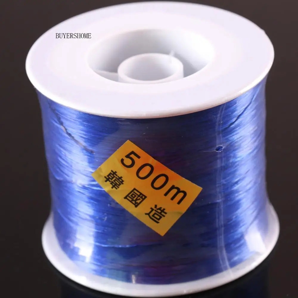 

Темно-синий 500 м сильный эластичный бисер эластичная прозрачная веревка для DIY Браслеты Ожерелье ювилирные изделия фурнитура изготовление ...