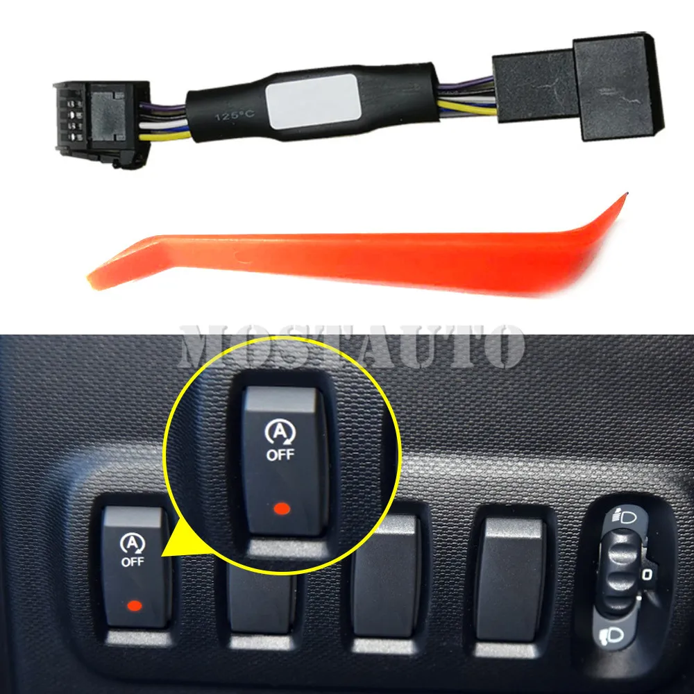Car Auto Stop Start Engine Canceller Eliminator Plug Cable For Smart Fortwo 2007-2019 Close Connector