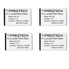 4 шт. оригинальный перезаряжаемый литий-ионный аккумулятор для WLN KD-C1 Airfree AP-100 RT22 двухстороннее радио 1500 мАч C-BAP100