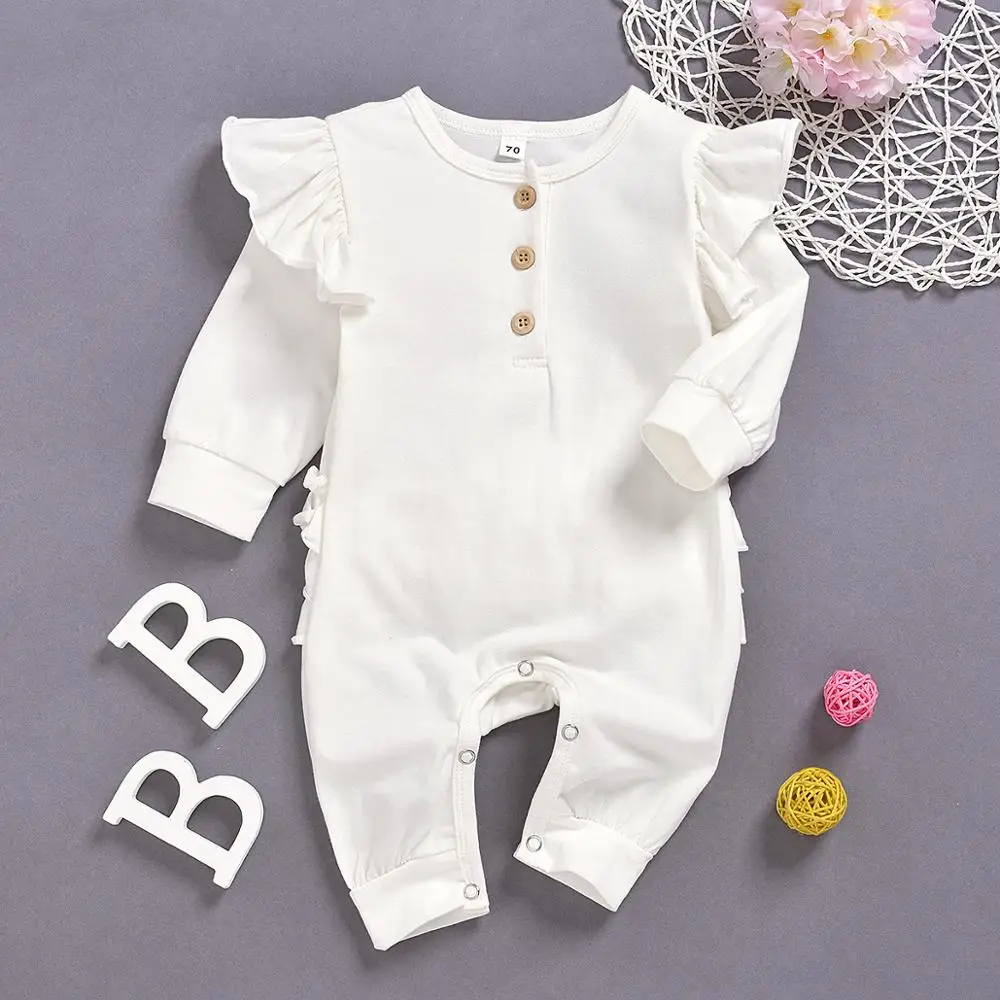 

Soft Baby Clothes Full Sleeve Cotton Infantis Baby Clothing Romper Newborn Girl Autumn Winter Jumpsuits Sleepwear