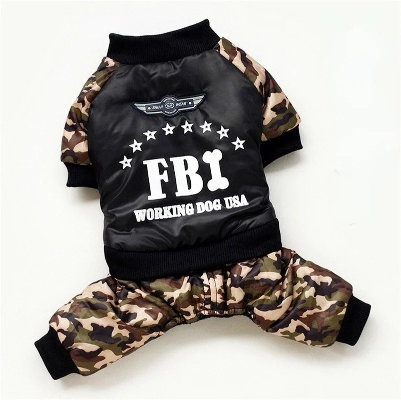 

Одежда для домашних животных, пальто, зимняя камуфляжная одежда для щенков, Комбинезоны для чихуахуа, французского бульдога, одежда, товары ...