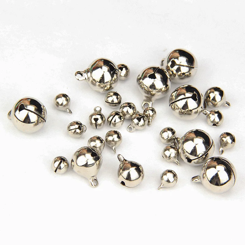 Jingle подвески для колокольчиков золотые серебристые никелевые медные Подвески