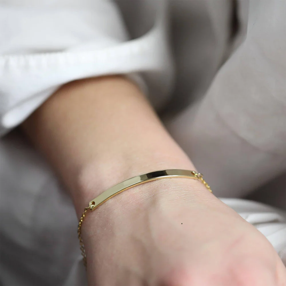 Женский браслет magic fish простой геометрический из нержавеющей стали Лучший