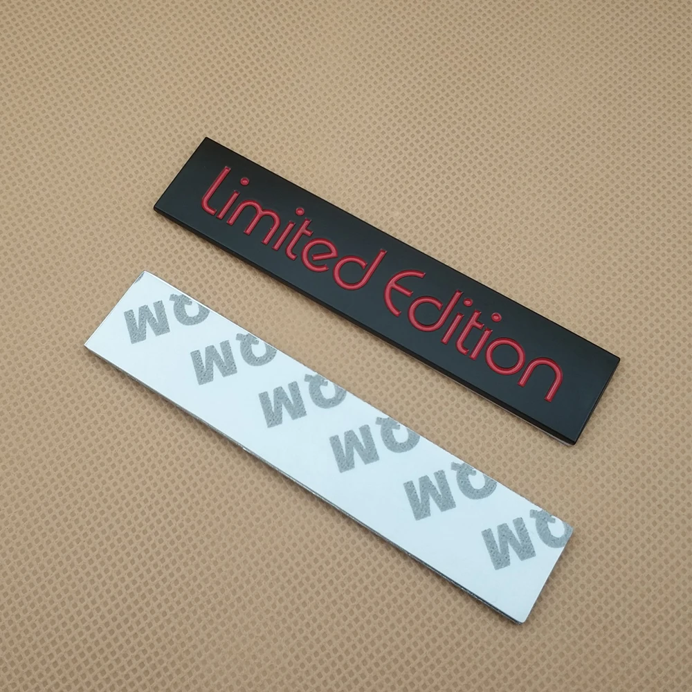 10x Стайлинг автомобиля ограниченная серия металлическая эмблема наклейка на