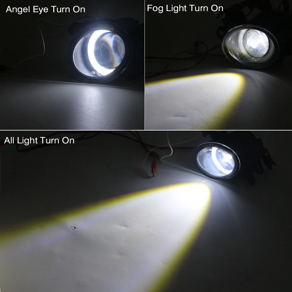 Cawanerl светодиодный автомобильный фонарь передний противотуманный светильник +