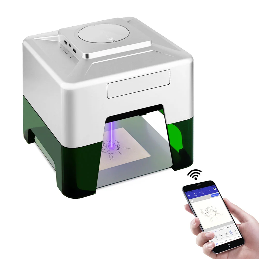 

APP Mini Laser Engraving Machine DIY Various Materials Engraving Machine