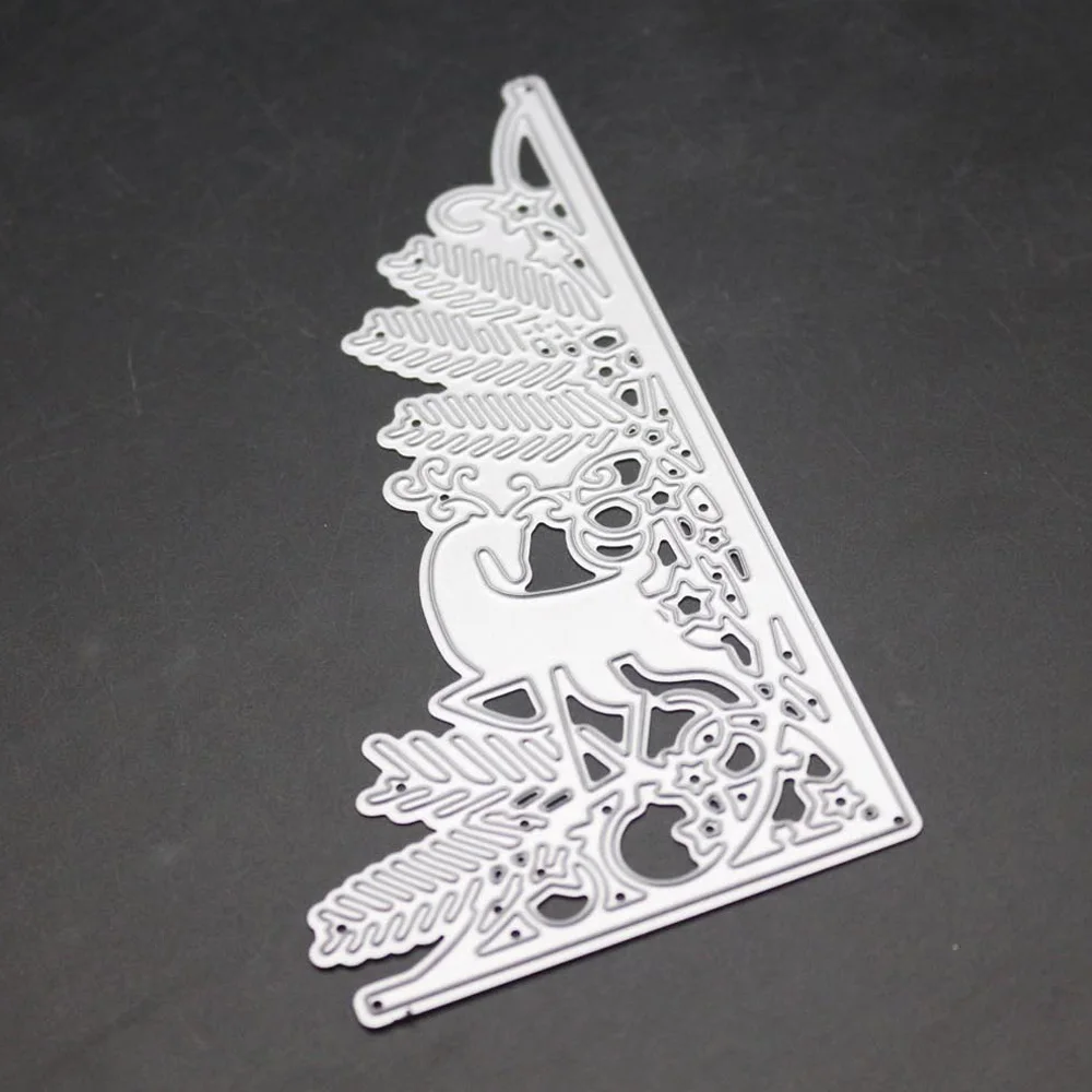 Поздравительная открытка граница кружева металлические Вырубные штампы