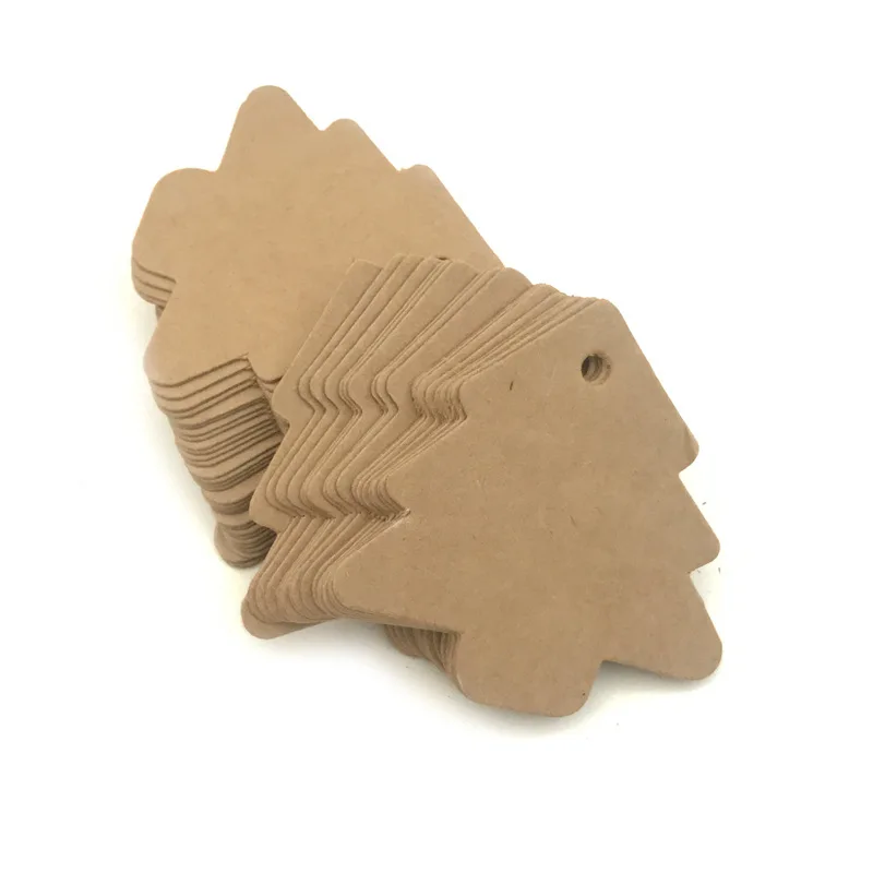 50 шт./упак. крафт Бумага вечерние подарок теги для Винтаж свадьбы