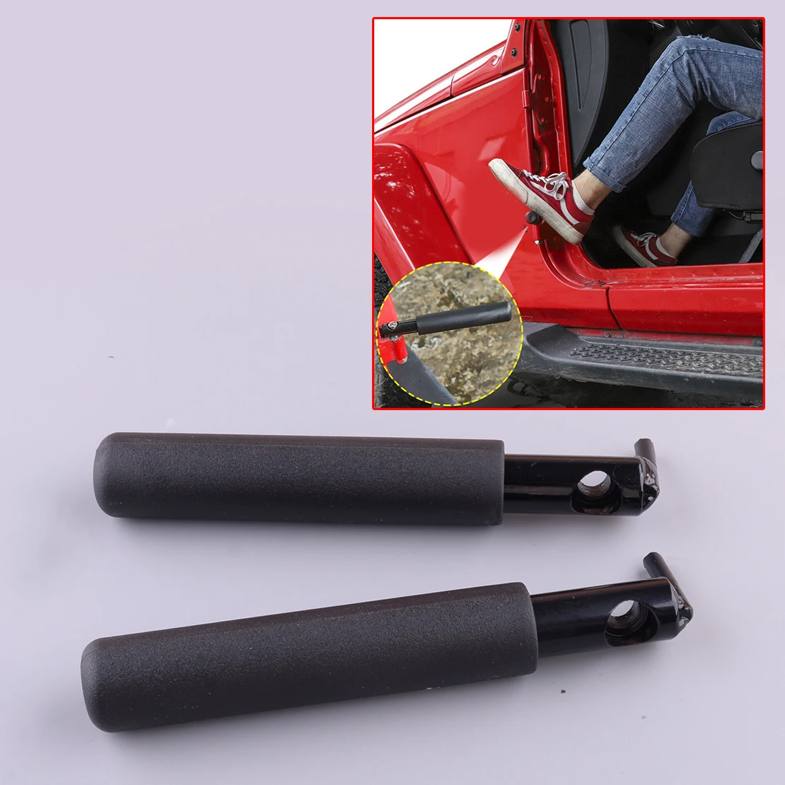 

Подножки для Jeep Wrangler JK JKU JL 2007, 2008, 2009, 2010, 2011, 2012, 2013, 2014, 2015, 2016-2018, 1 пара