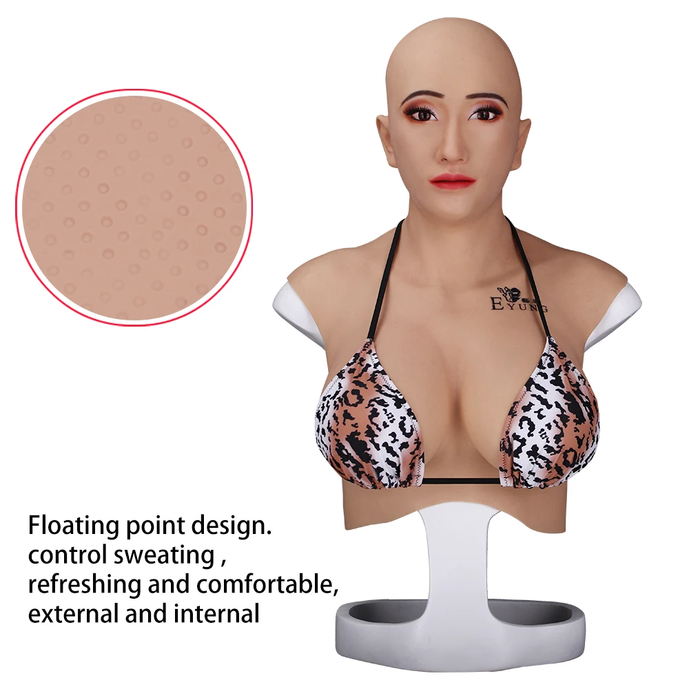 7 го поколения для трансвеститов транссексуалов силиконовые полные головы лица с