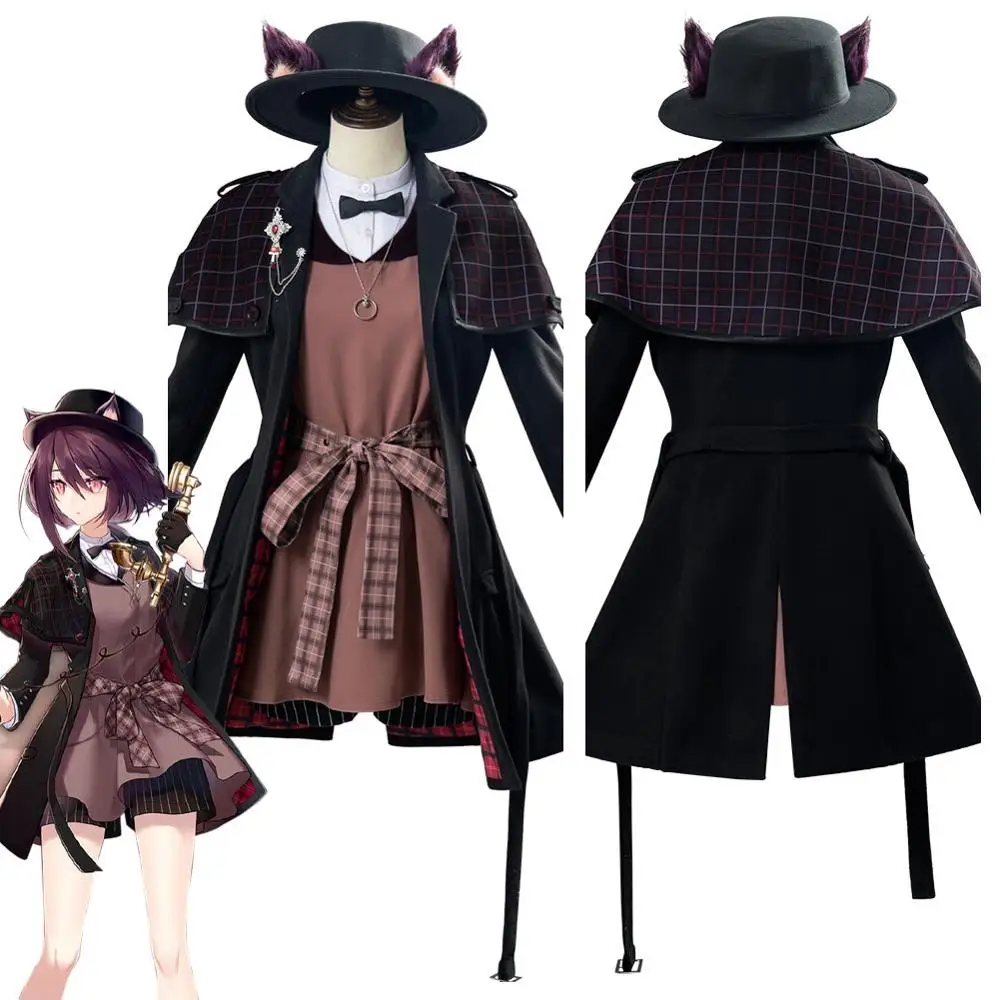 Женский костюм для костюмированной вечеринки Arknights Melantha на Хэллоуин