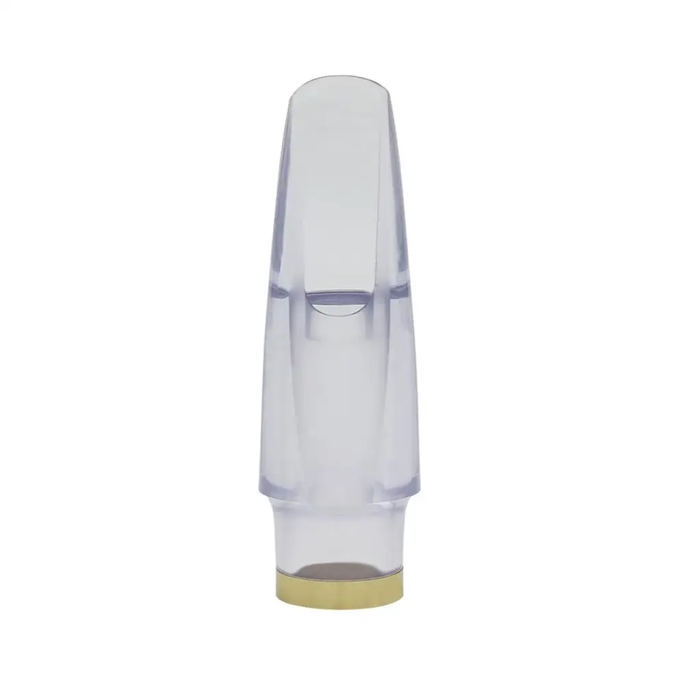 Professional Alto Saxophone Mouthpiece For Sax Playing Music Transparent Golden Rim Parts | Спорт и развлечения