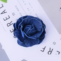 camellia flower multilayer brooch flower fabric woman accessories decoration gift