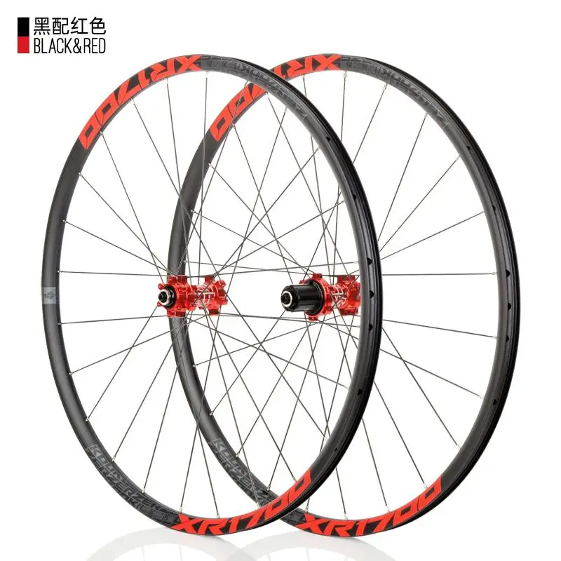Горный велосипед Wheelset KOOZER XR1700 MTB 26 27 5 дюйма 6 когтей герметичный подшипник QR Thru axis