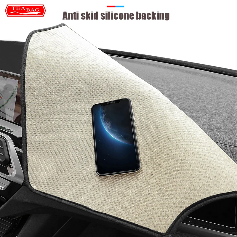 Фланель приборной панели автомобиля крышка коврик для BMW F30 F31 F32 F33 F34