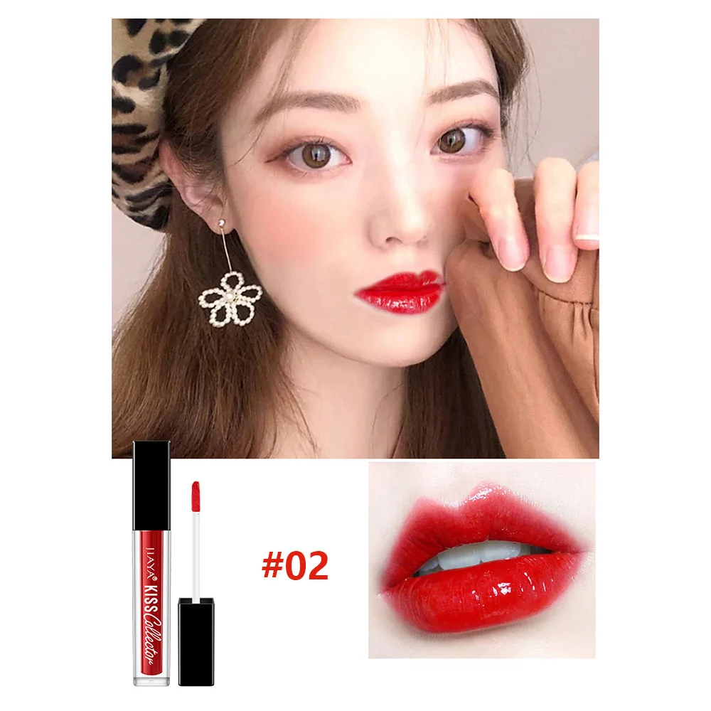 Увлажняющий блеск для губ Кристальное желе увлажняющее масло защита глянцевый