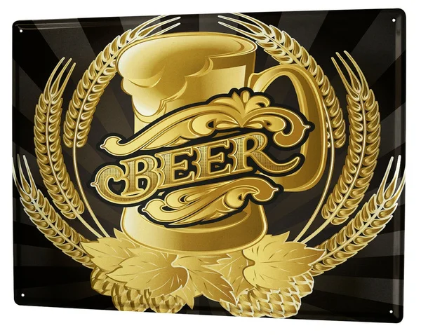 

Tin Sign Alcohol Retro Beer Kitchen Coffee Bar Decoration Home Decor