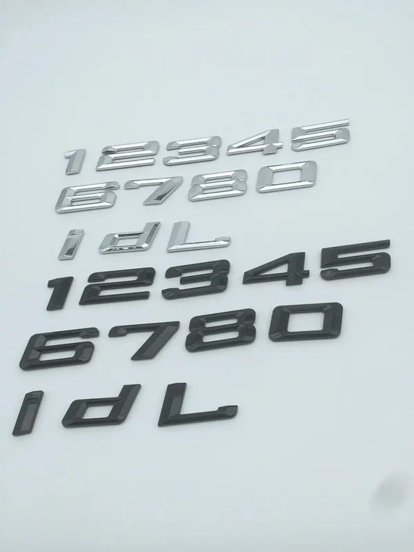 1 шт. ABS 5 серии 520i 523i 525i 528i 530i 520d 525d 528d 530d 535d 540d Автомобильная буква задняя