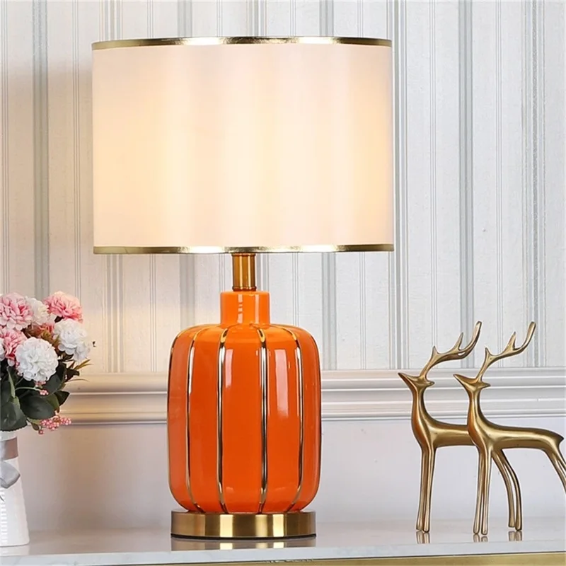 

86LIGHT Ceramic Table Lamps Desk Luxury Modern LED Lighting For Home Bedroom