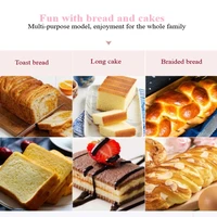 silicone cake molds square cake mould diy easy release toast plate high temperature resistance bread pan toast bread mold