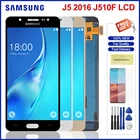 J510 ЖК-дисплей для Samsung Galaxy J5 2016 ЖК-дисплей сенсорный экран дигитайзер Замена для Samsung J510 J510F J510G J510M