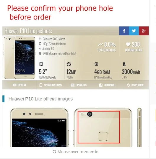 100% оригинальный корпус средней рамки для Huawei P20 lite nova 3E Задняя панель Корпус +