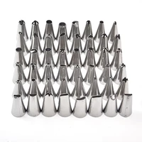 cake decorating 48pcsset good quality stainless steel icing piping nozzles pastry tips set cake baking tools