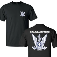 israeli air force military israel defense forces fighter black men t shirts s 3xl