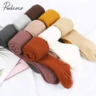 Детские осенне-зимние колготки, теплые хлопковые однотонные колготки ярких цветов в рубчик для маленьких девочек от 0 до 4 лет, 2019