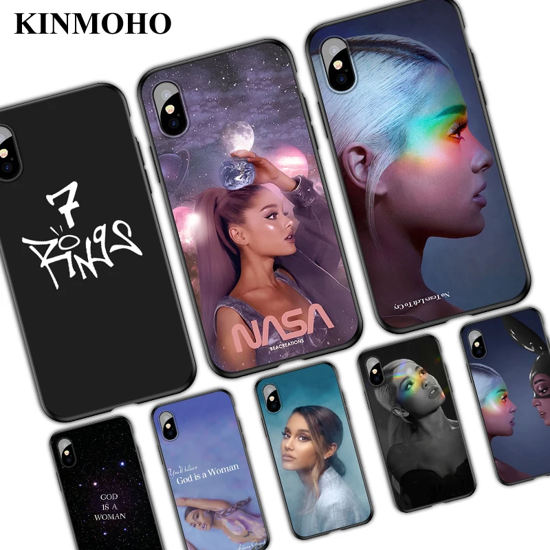 Ariana Grande No Tears Left To Cry Sweetener 7 Rings Phone Cases For iPhone X XR XS MAX 6 6s 8 Plus 5S SE Soft Cover Capinha |