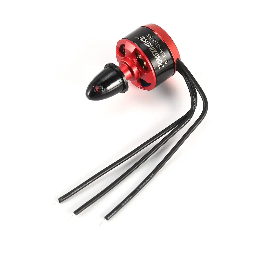 4 шт. электрический бесщеточный двигатель CW CCW D1306B 3100KV 2 3S для радиоуправляемого