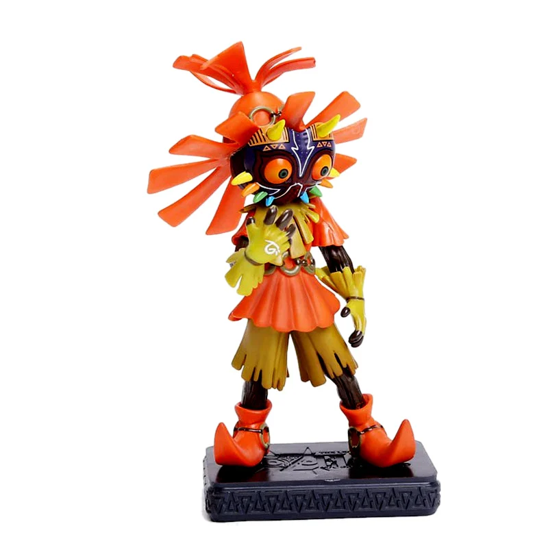 Zelda фигурка легенда о Зельде череп ребенок Majoras Mask модель игрушки без