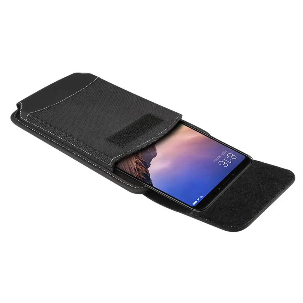 

Durable Waist Universal Mobile Phone Case Leather Case For IPhone Birthday Gift Waist Mounted Vertical