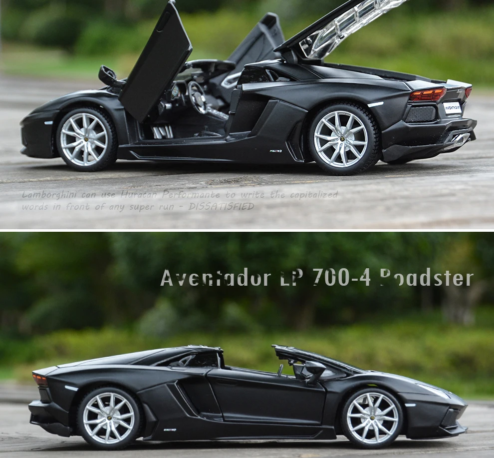 Maisto 1:24 Aventador LP700-4 родстер спортивный автомобиль статическая литая модель сплава Модель автомобиля