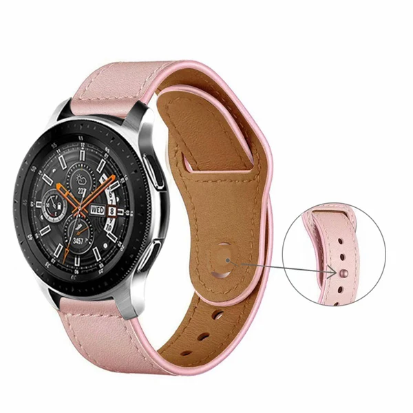 Ремешок 20 мм 22 мм huawei gt 2 для Samsung galaxy watch 42 мм 46 мм huami amazfit GTR Bip active 40 мм 44 мм Gear sport S2 S3 Band