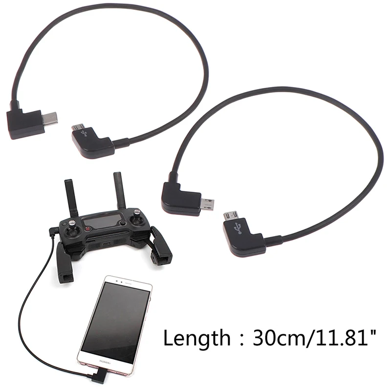 

for DJI Spark/MAVIC Pro RC Micro USB Remote Controller Data Transfer Cable