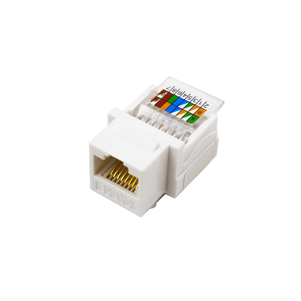 8P8C RJ45 Cat5e Cat6 UTP Keystone Jack разъем для настенной плиты без инструментов 90 градусов Интернет сети Ethernet Lan кабель