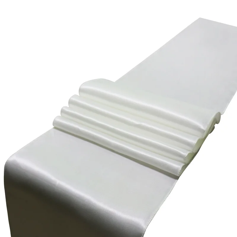 white 30*275 см пятнистый столик в европейском стиле для украшения дома, покрытие для стола для свадебной вечеринки, Рождества, Нового года, праздничные вечерние украшения - Цвет: white