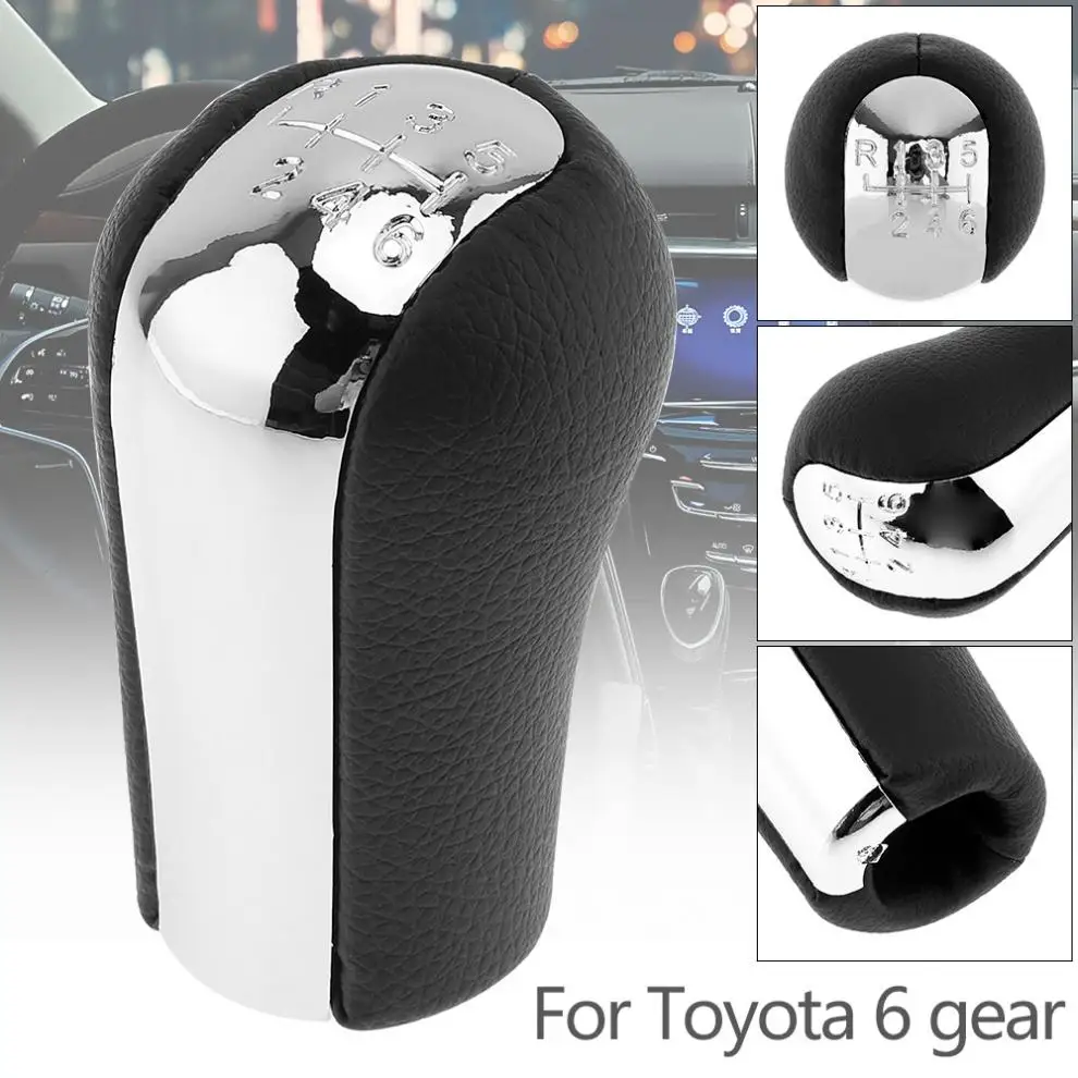 6 скоростей ABS ручка ручного переключения передач для Toyota Corolla / Verso Rav4 Yaris Avensis