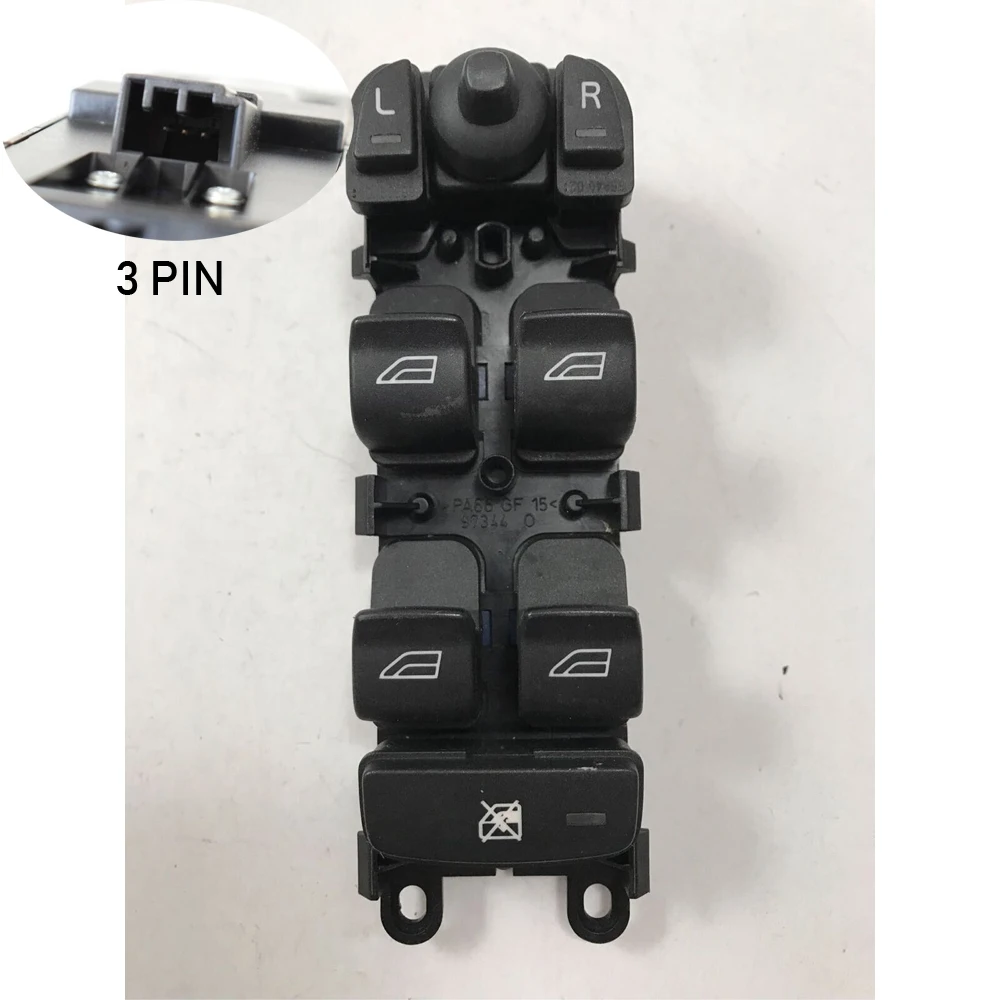 Переключатель управления окном и зеркалом электрический регулятор водителя