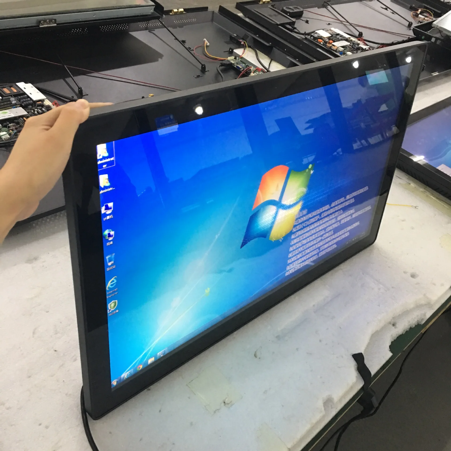 Планшет AIO 21 5 дюйма светодиодный ЖК дисплей tft hd 1080p интерактивный сенсорный экран