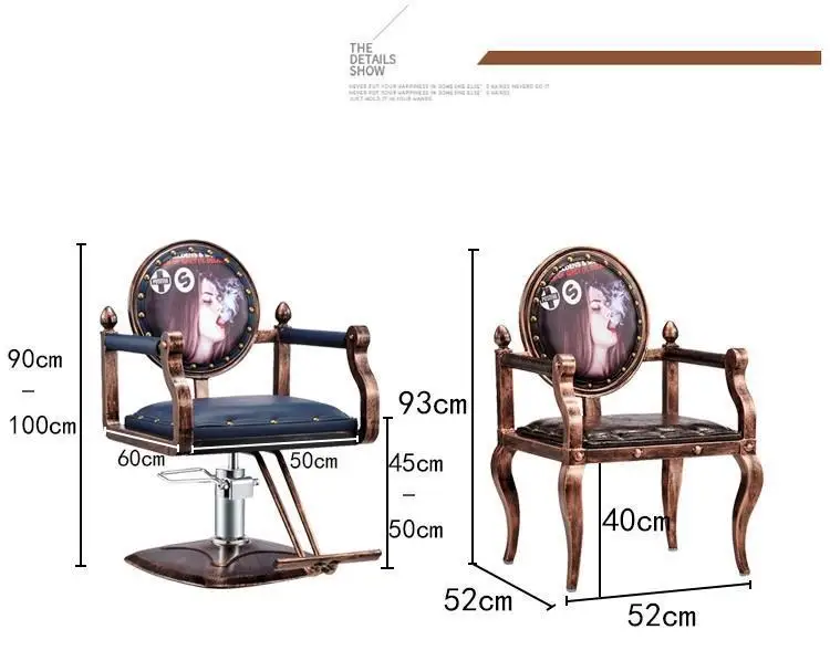 Mueble De cappersstoelen Cadeira Cabeleireiro Schoonheidssalon мебель для ногтей Sedia Silla магазин-салон парикмахерское кресло