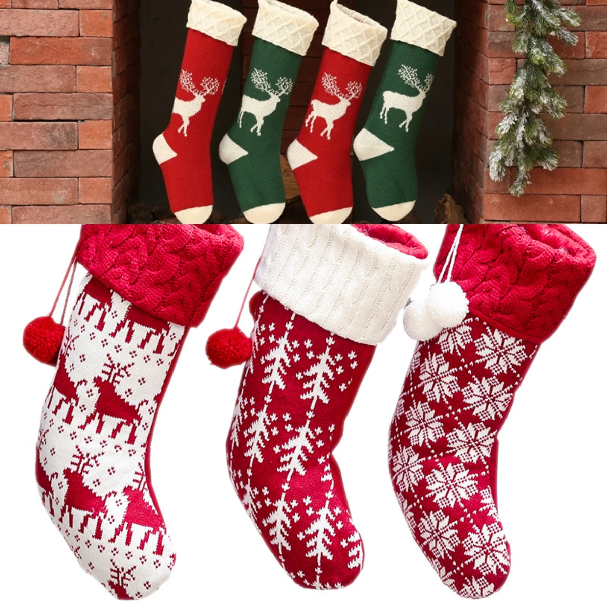 

Рождественские украшения, чулки, носки, рождественский подарок, мешок для конфет, подвесной подарок на рождественскую елку, суперкачествен...